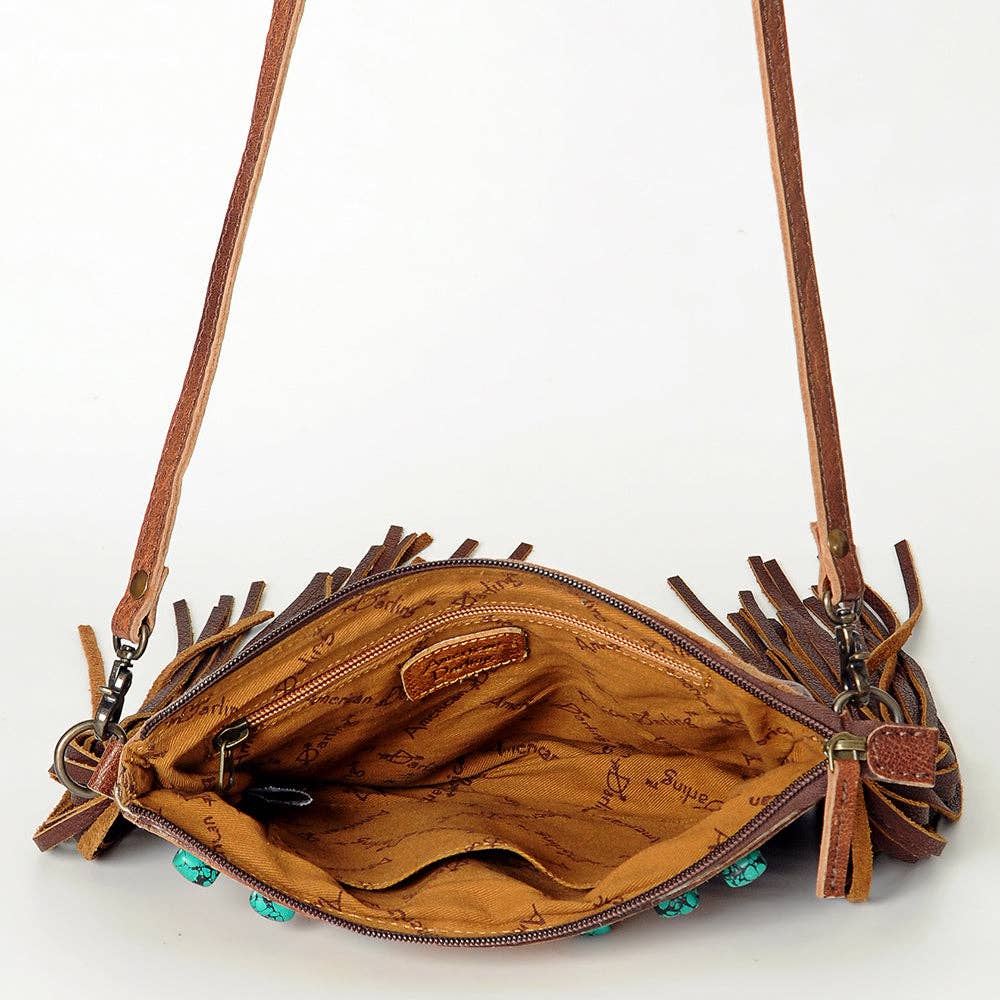 LC-ADBG847 Crossbody Hair-On Genuine Western Leather Women Bag: ADBG847