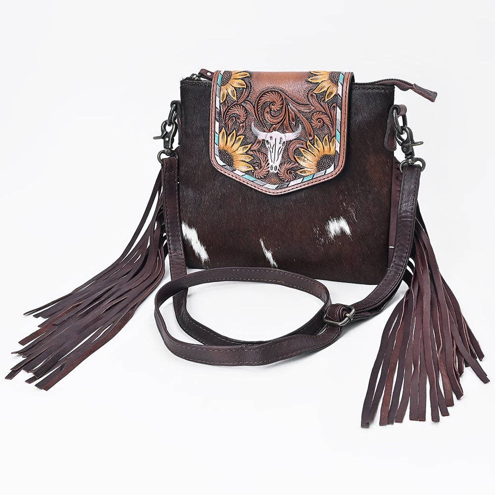 KBG313 Crossbody Genuine Leather women bag western Bag: KBG313