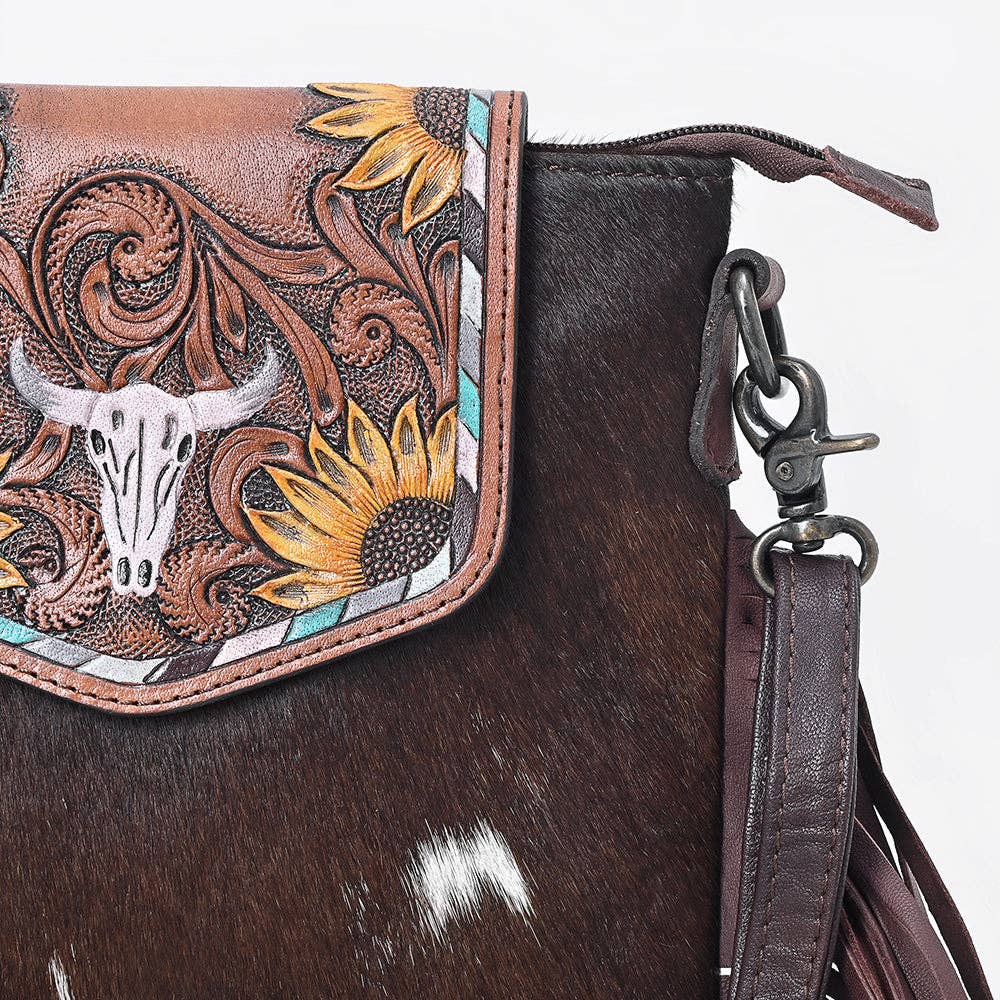 KBG313 Crossbody Genuine Leather women bag western Bag: KBG313