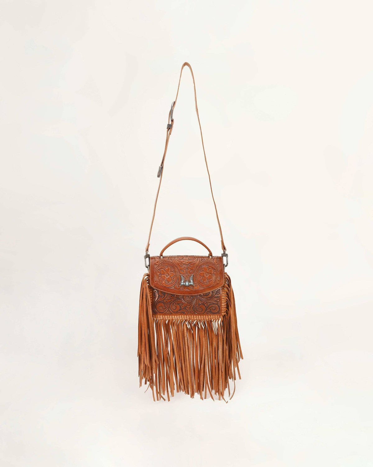 Loyal West Classic Flap Medium Tassle Bag Cowhide And Calfskin: Cowhide And Calfskin / Single