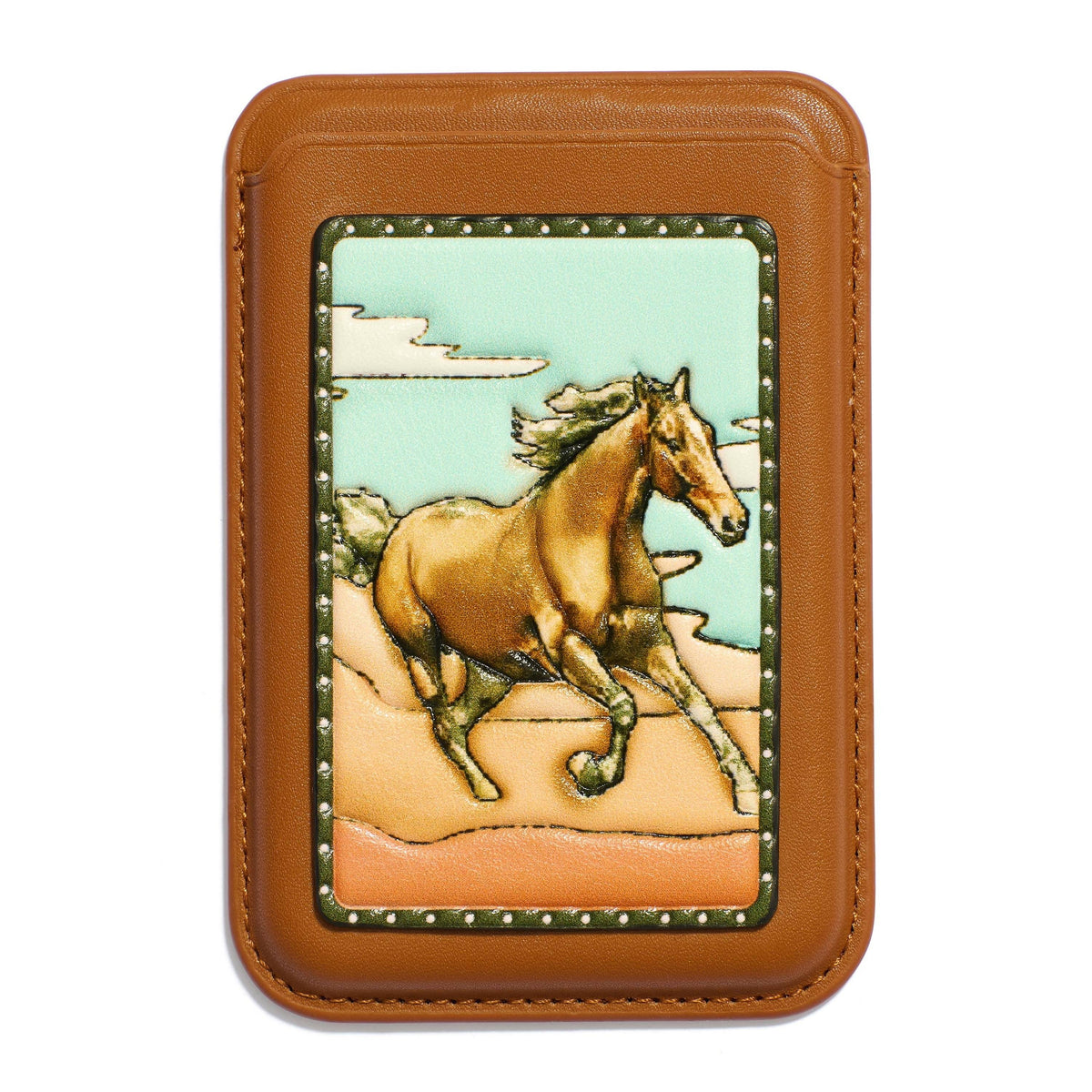 Horse Phone Wallet • Magnetic Grip