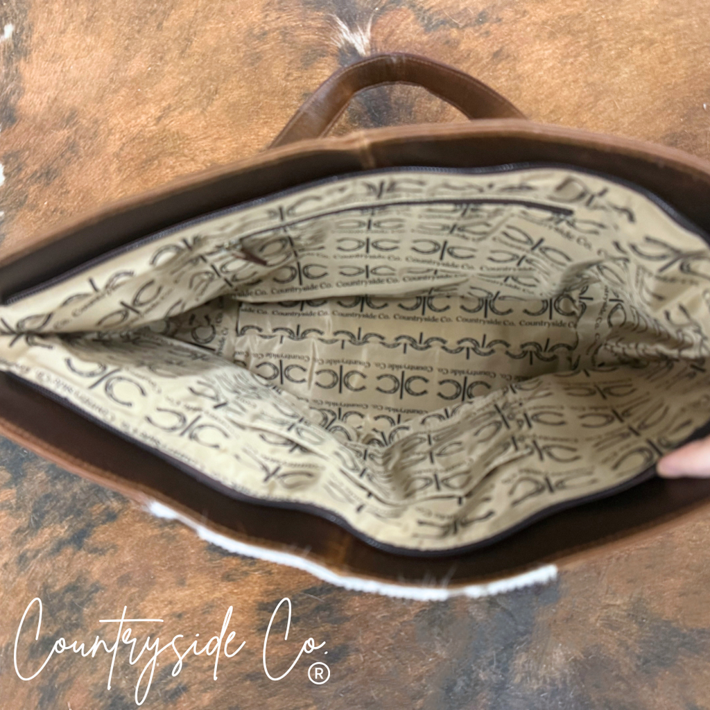 Jane All Leather Tote, laptop bag, Purse