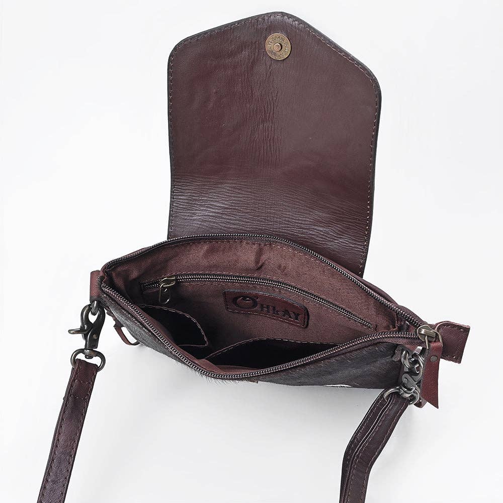 KBG313 Crossbody Genuine Leather women bag western Bag: KBG313