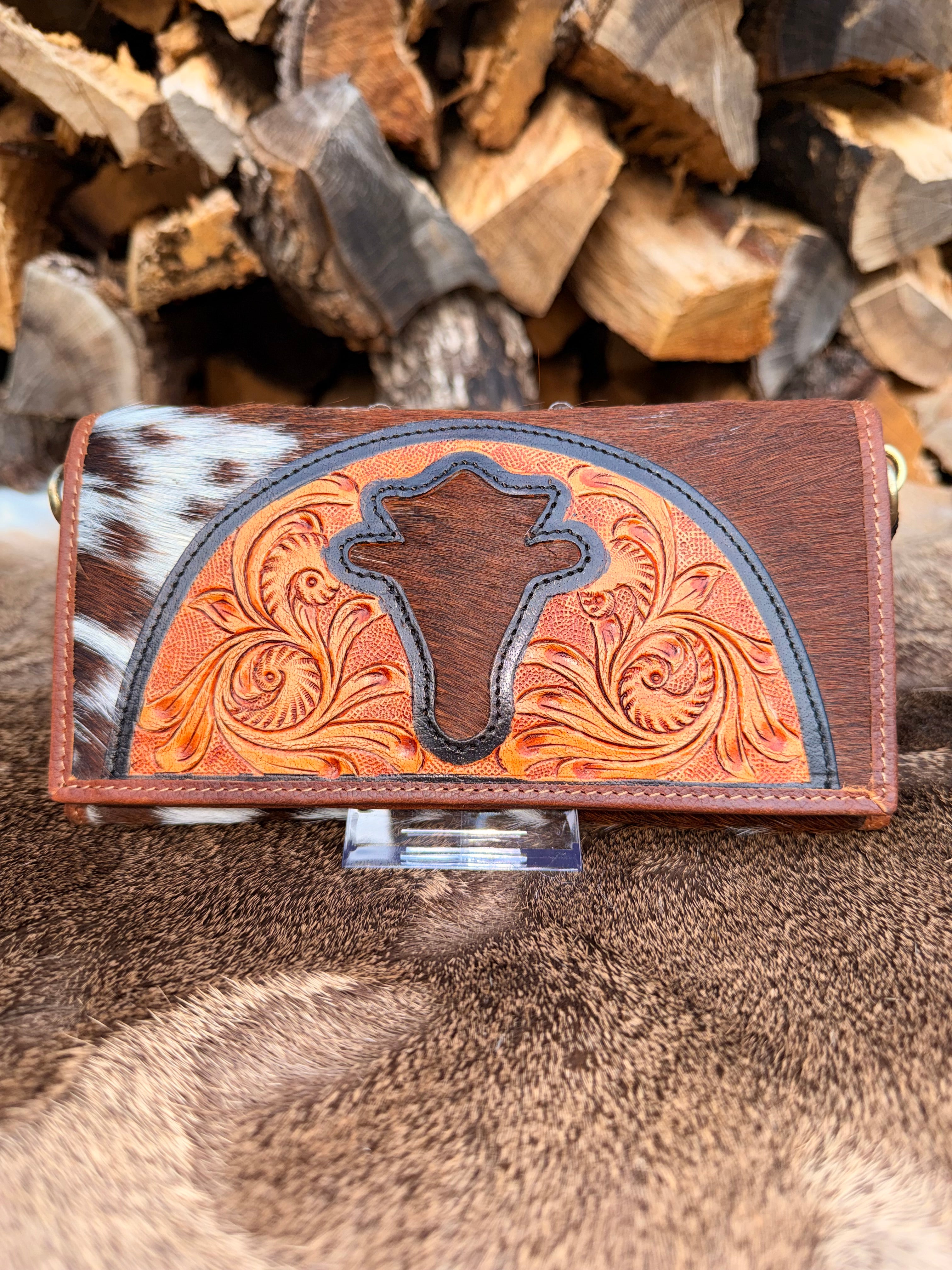 Brown Cowhide Wallet