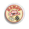 Western "HOWDY" Phone Grip • Magnetic Grip