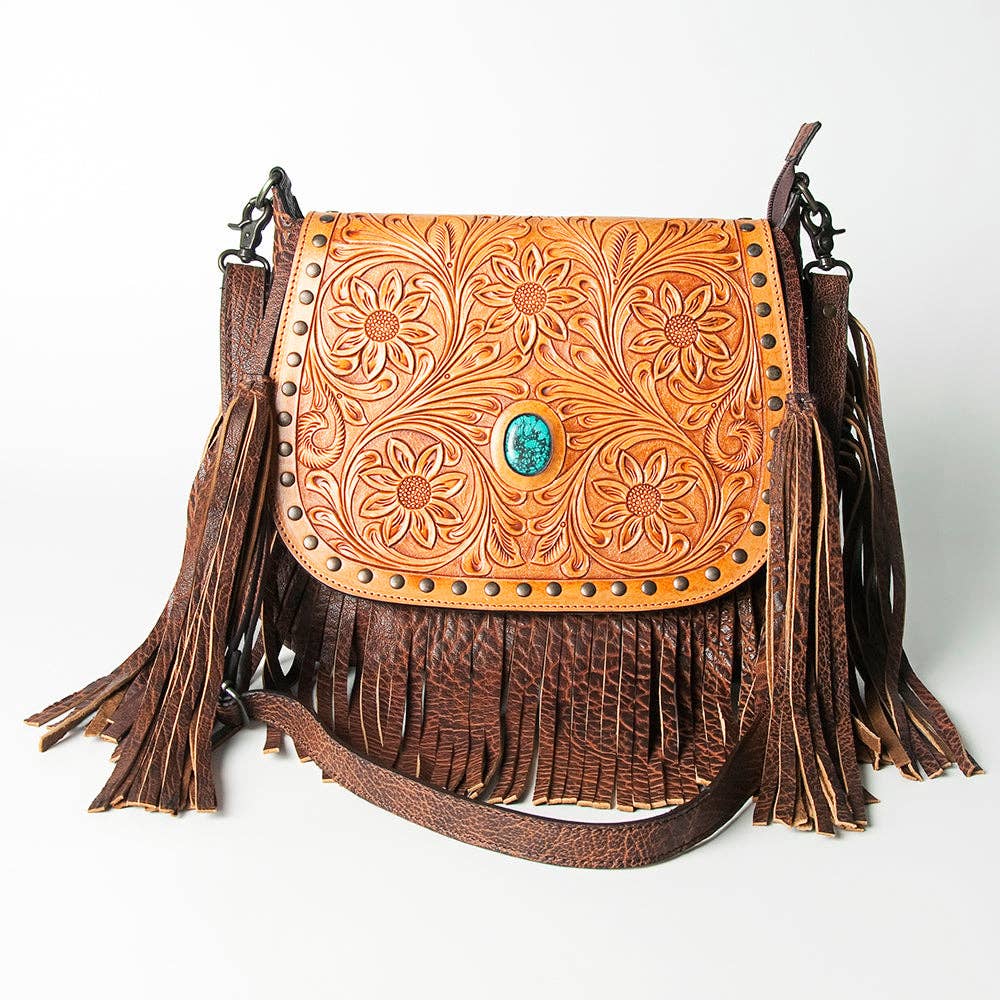 LC-ADBGZ481 Crossbody Genuine Western Leather Women Bag: ADBGZ481